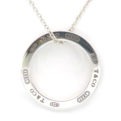 Tiffany & Co Necklace 1837 Circle 925 Silver 3.8 g Accessory