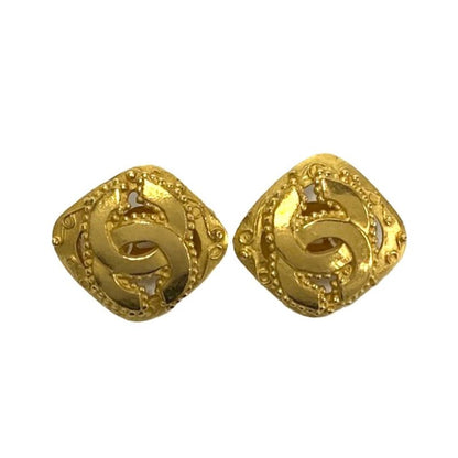 Chanel Chanel Vintage 96 Coco Mark Motif Earrings Ear Cuff Accessori