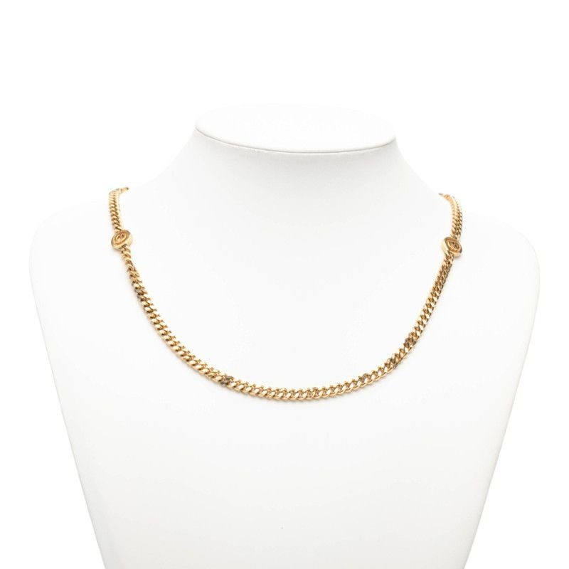 Dior Long Necklace Gold Plated