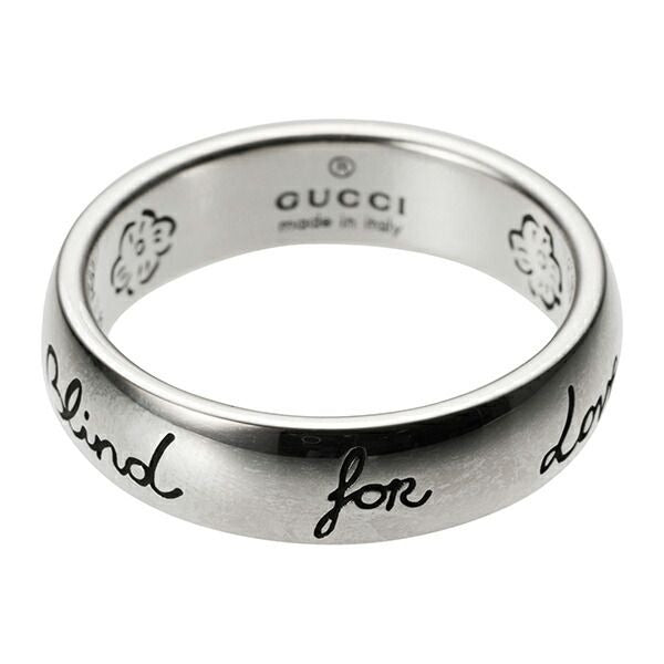 Gucci Ring Blinds for Love Argento