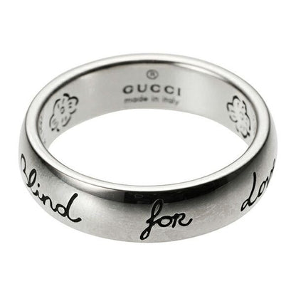 Gucci Ring Blinds for Love Argento