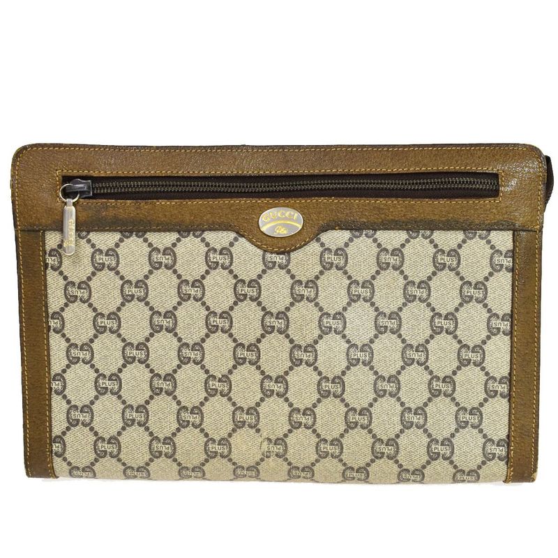 Gucci PLUS Old Gucci Clutch Bag GG Second Bag 01bs203