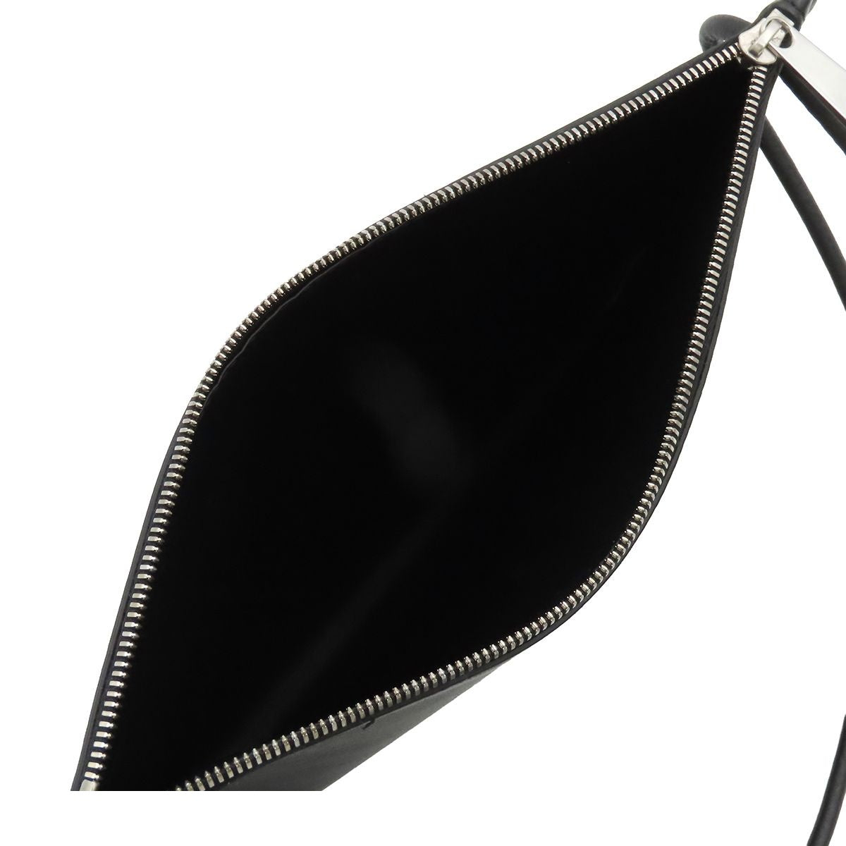 Bottega Veneta Intrecciato Double Pouch Black Leather Shoulder Bag — view 2