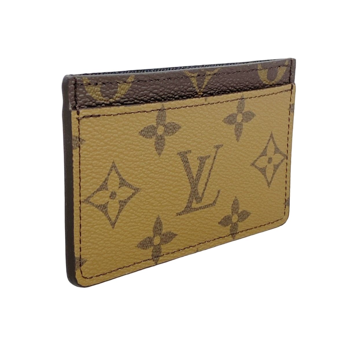 Louis Vuitton Card Case Monogram Reverse Holder Sample Brown — view 2