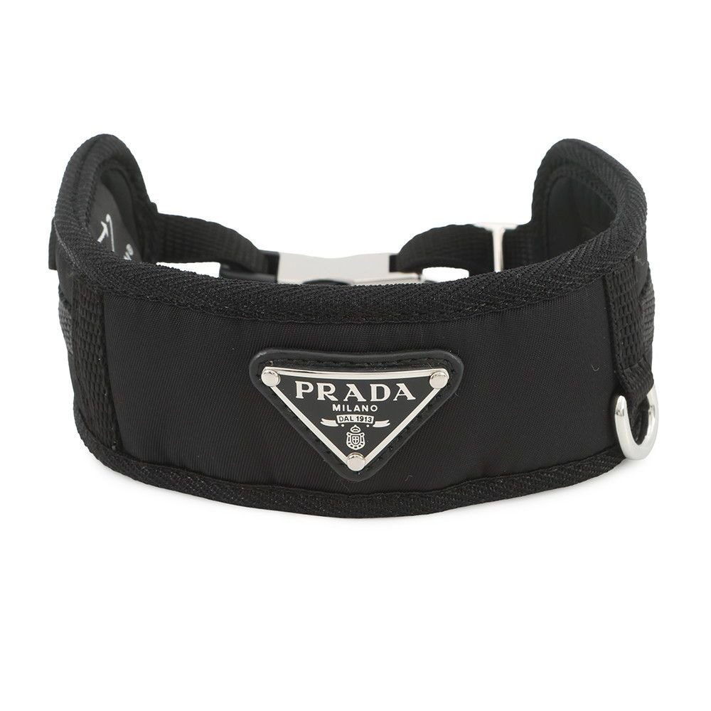 Prada Collar Re-Nylon Pet M Black Dog Pet Supplies Shoulder Bag