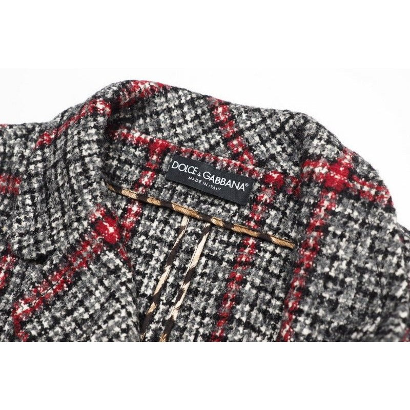 Dolce & Gabbana Coat 38 Chesterfield Long Alpaca — view 6