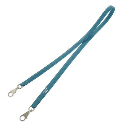 Hermes Chevre Turquoise Shoulder Strap Blue 0551 Hermes