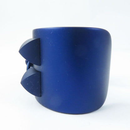 Hermes Collierd Chien Blue Ankle Alumium Bangle T2 With Box And Storage Bag