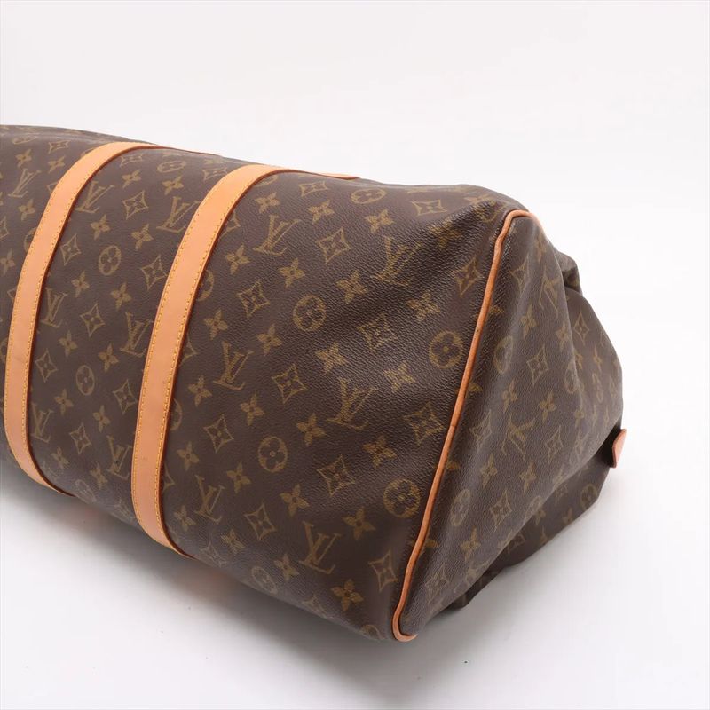 Louis Vuitton Monogram Keepall 50 M41426 Leather Boston Bag Business Travel