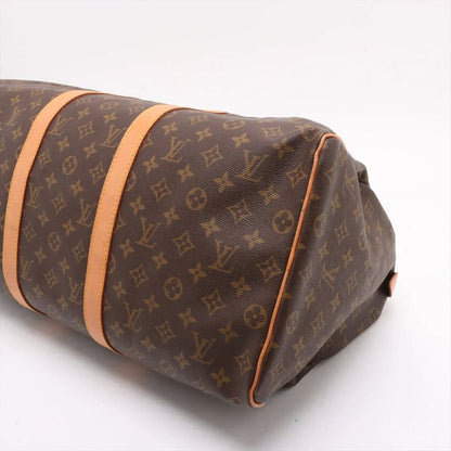 Louis Vuitton Monogram Keepall 50 M41426 Leather Boston Bag Business Travel