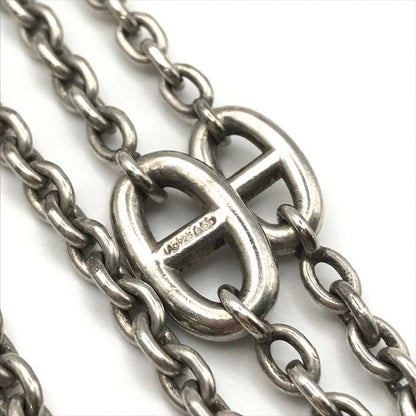 Hermes Chaine D'ancre Farandole Necklace Silver