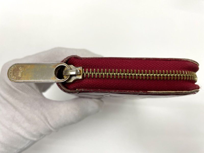 Louis Vuitton Monogram Vernis Zippy Wallet Round Zip Wallet Long Wallet M90200