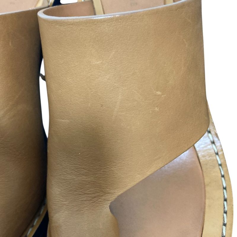 Good Celine Phoebe Period Metal Heel Thong Sandals Size 35 Approx 22cm (8.66in)