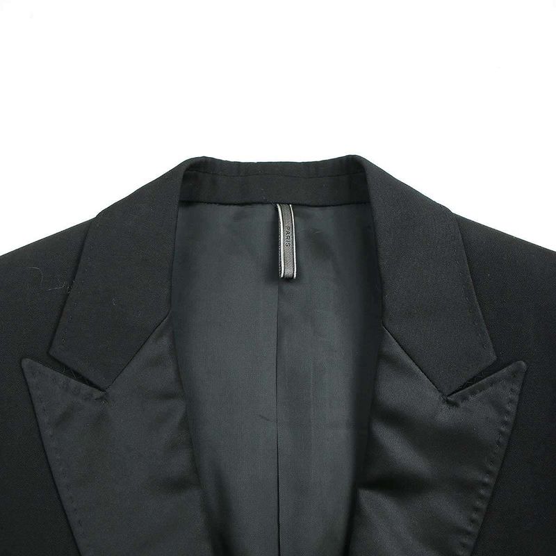 Dior Homme Dior Homme 2005aw Smoking Long Jacket 5hh2037424 Black 44