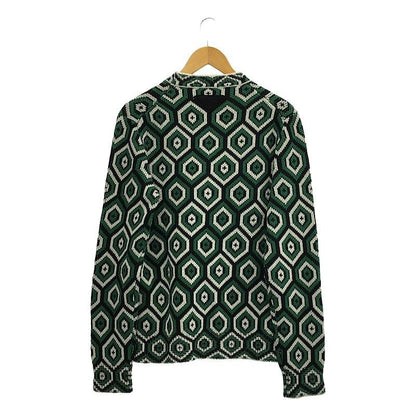 Prada - 2022aw - Wool Cashmere Textile Knit - 48 - Multicolor - Men's