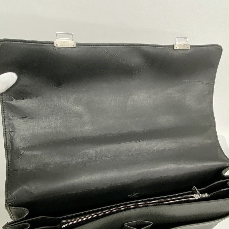 Louis Vuitton Taiga Serviette Tobol Briefcase M30792 Ardoise Men's