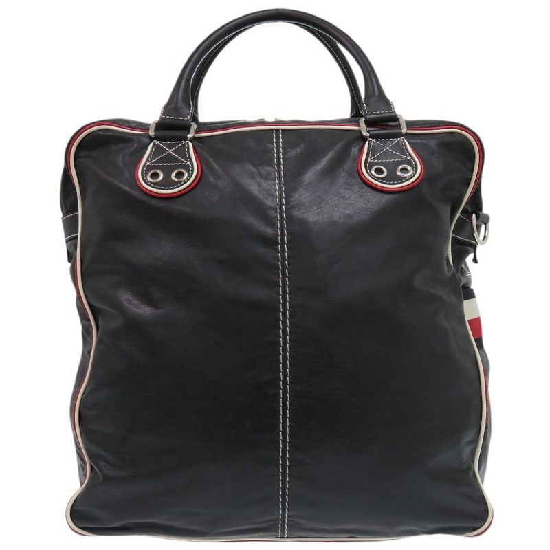 Gucci 2WAY 194458 Leather Black Shoulder Bag Black 0416 Gucci