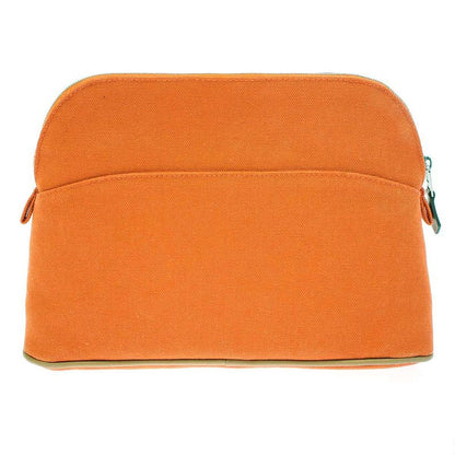 Hermes Bolide Pouch MM Bolide Canvas Pouch Orange