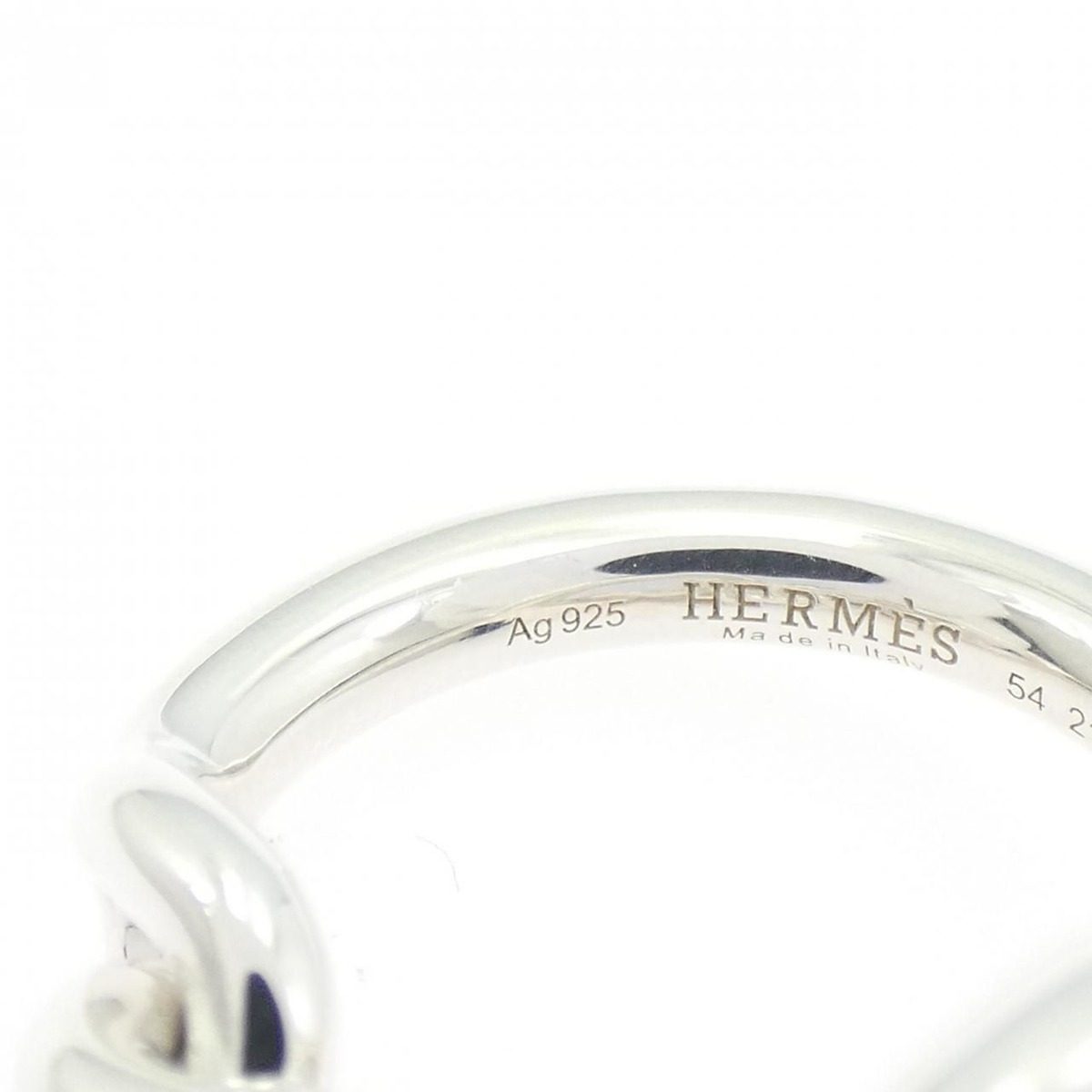 Hermes Croisette Ring Silver — view 4