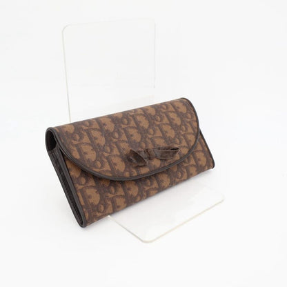 Christian Dior Long Wallet Brand With Zipper