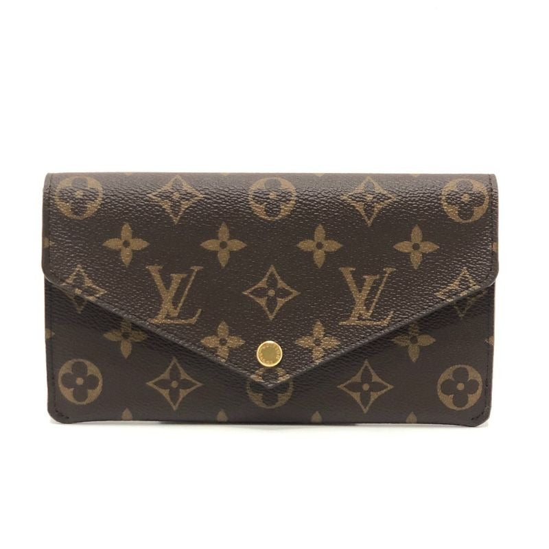 Louis Vuitton Long Wallet Portefeuille Jeanne Monogram Canvas Rose