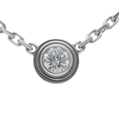 Cartier Diamant Leger Diamond Necklace XS 18K White Gold