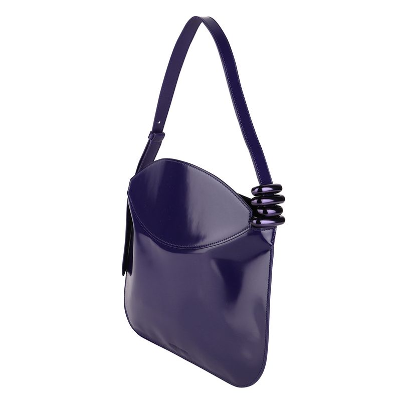 Bottega Veneta Handbag Leather Shoulder BAG Purple