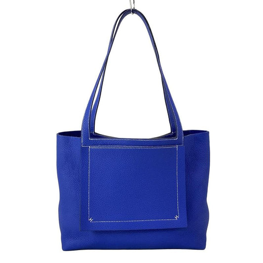 Hermes Tote Bag Cabas Serie 31 Blue Royal