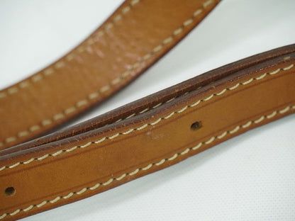 Authentic Celine Macadam Shoulder Bag Pochette PVC Beige Macadam Bag Pre-owned