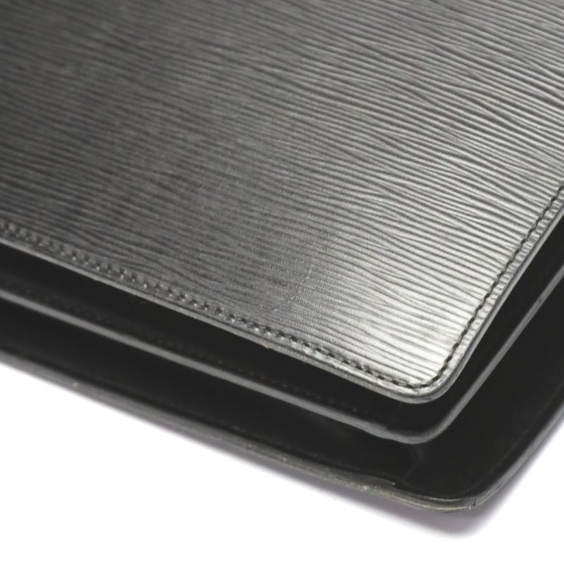 Louis Vuitton M54352 Epi Briefcase Fermoir Business Bag Louis Vuitton Black