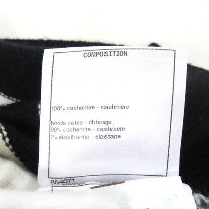 CHANEL P74115 100% Cashmere With Coco Mark Hardware Sequin Embellishment