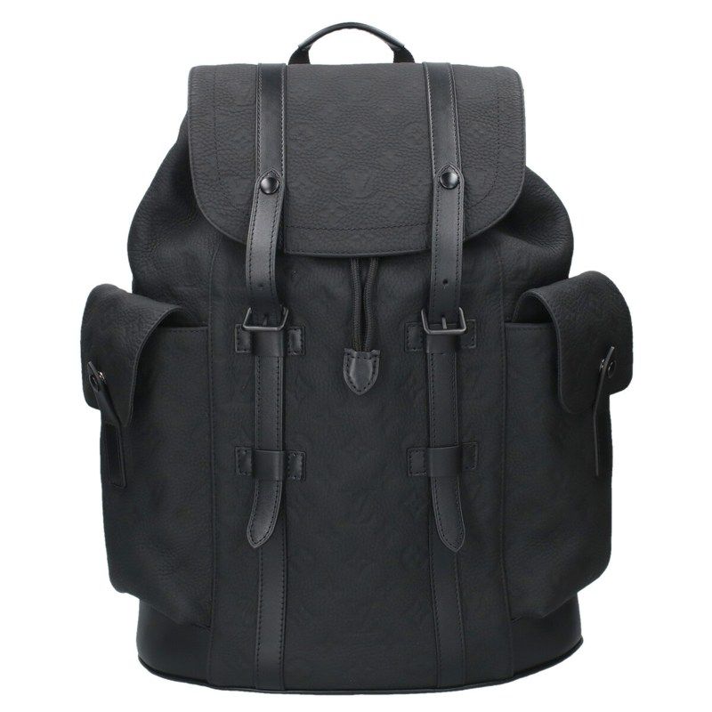 Louis Vuitton M55699 Christopher MM Monogram Embossed Taurillon Leather