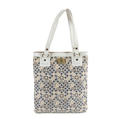 Celine Leather All Over Pattern Tote Shoulder Hand