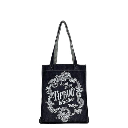 Tiffany & Co Tote Bag Navy Blue
