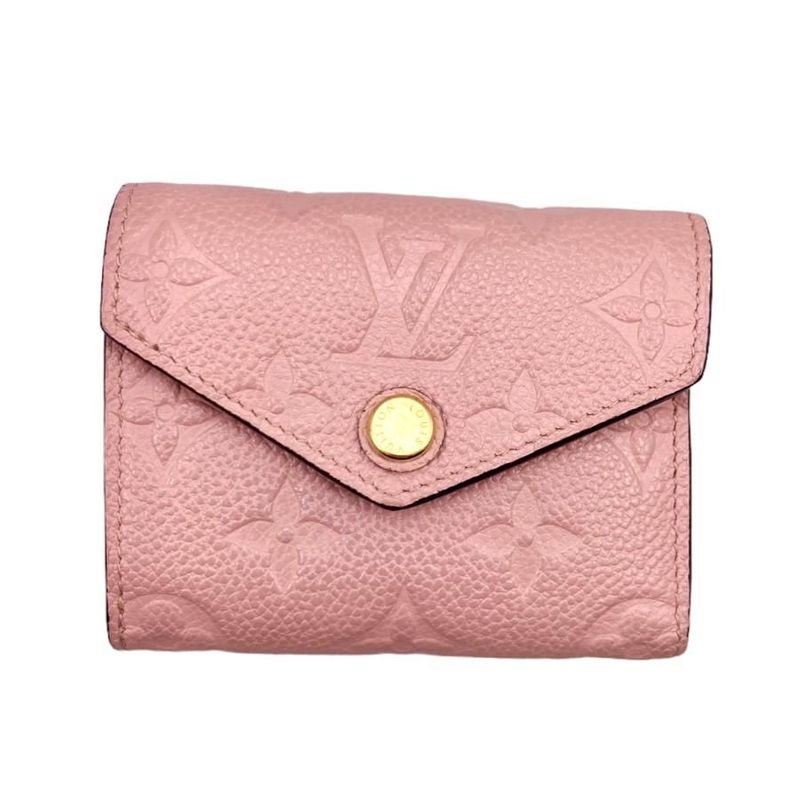 Louis Vuitton M62936 Portefeuille Zoë Monogram Empreinte Trifold Compact Wallet