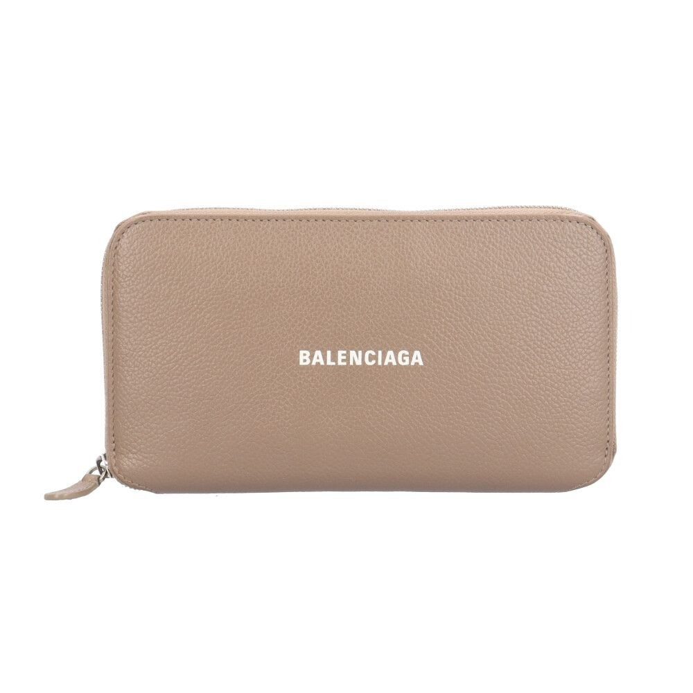 Balenciaga Continental Wallet Cash Leather