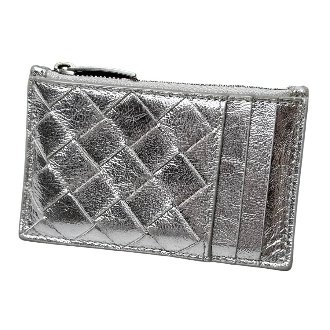 Bottega Veneta Intrecciato Zipper Card Case