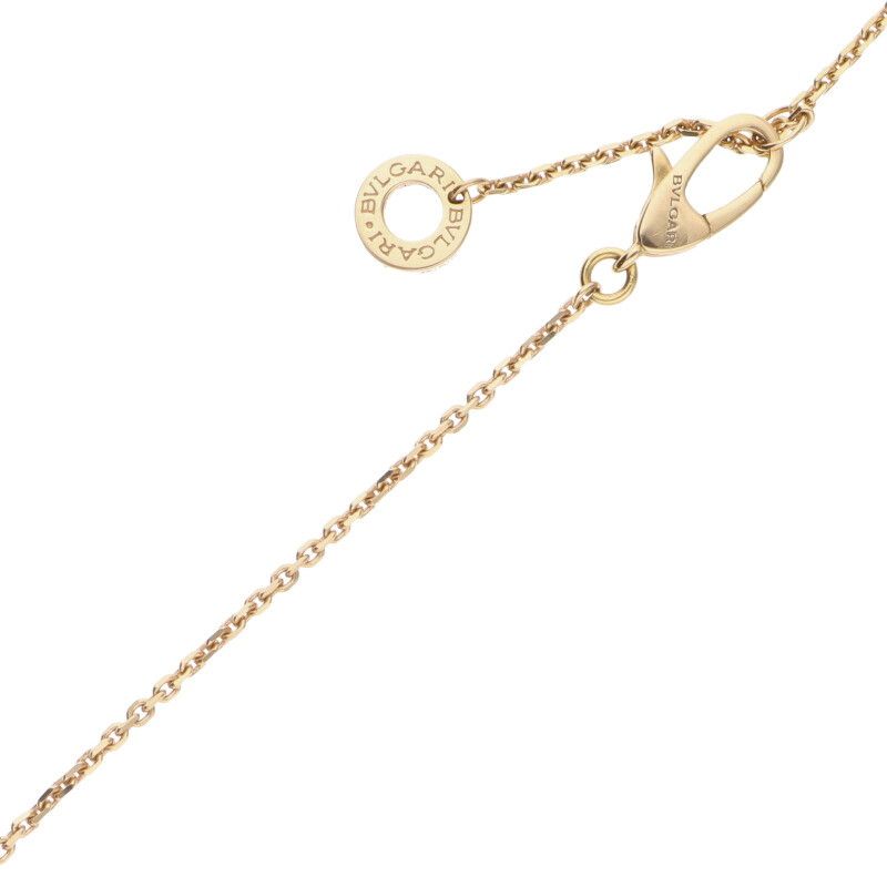 Bulgari Diva Dream 351143 18K Yellow Gold Diamond And Malachite Necklace Ladies