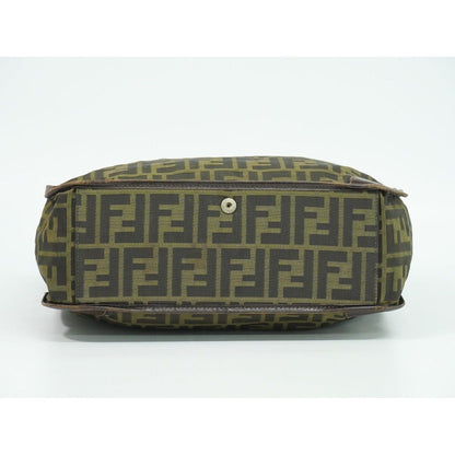 Fendi Zucca Tote Canvas Brown — view 3