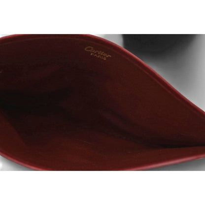 Cartier Card Case Vintage Mini Pouch Must de Cartier Bordeaux — view 5