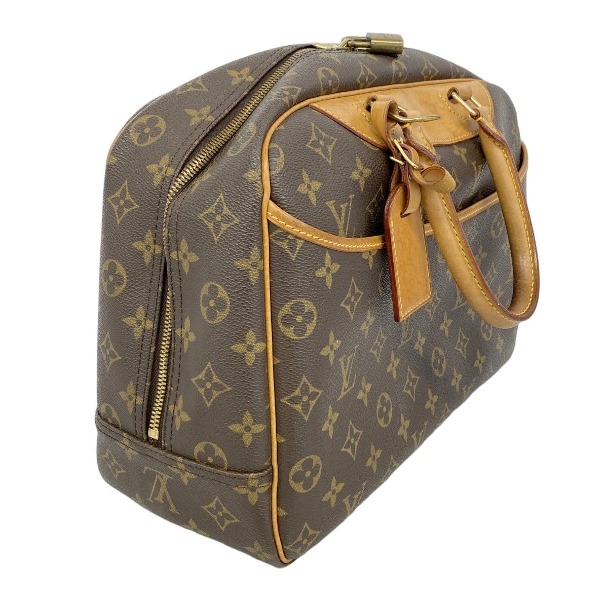 Louis Vuitton Handbag Monogram Deauville Brown — view 2