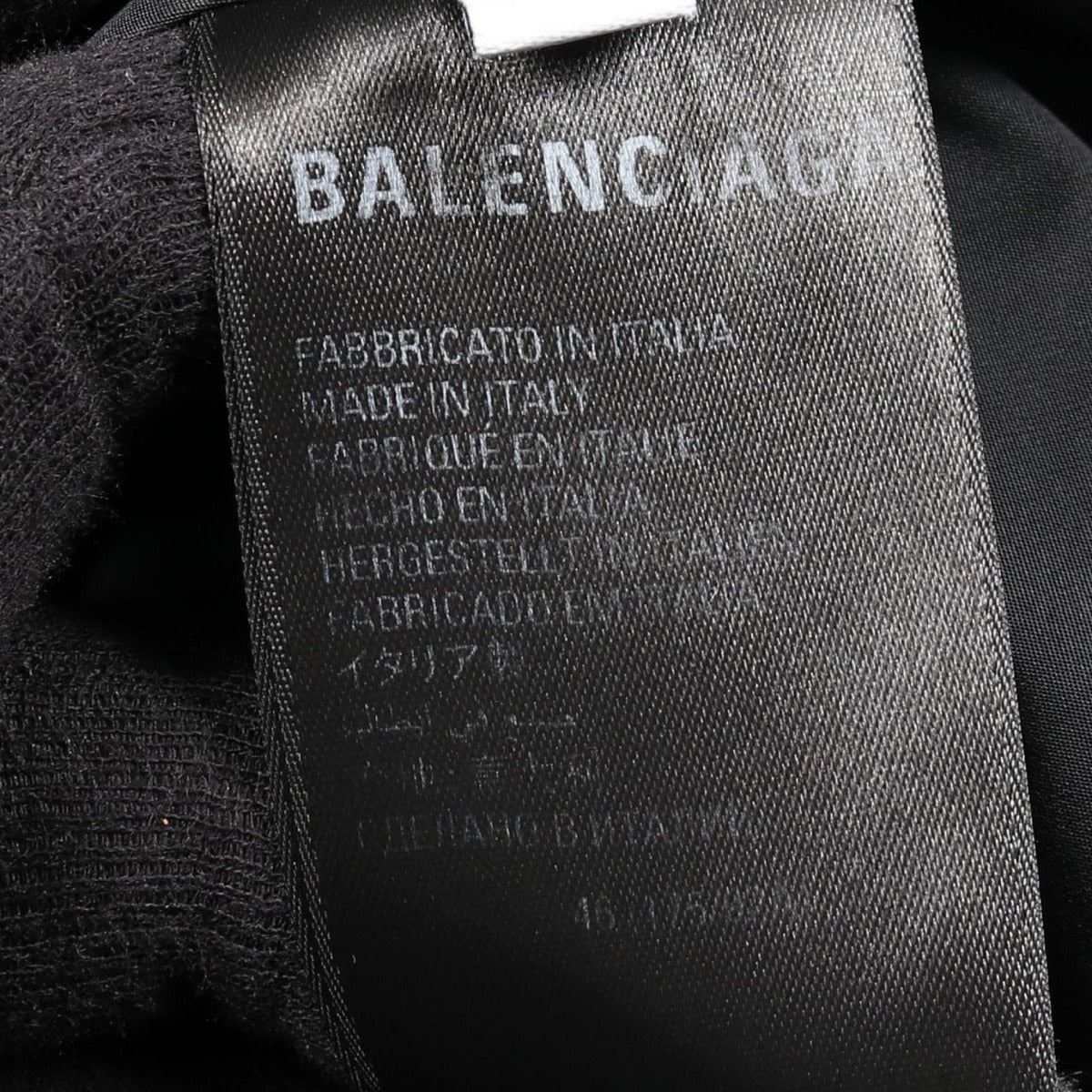 Balenciaga Boxy Puffer Black Nylon Jacket — view 5
