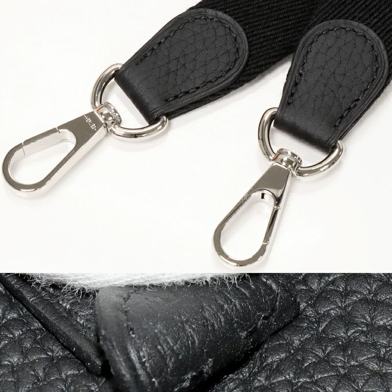 Hermes Shoulder Bag Evelyn TPM Mini 16cm (630in) Taurillon Cles Mance Black