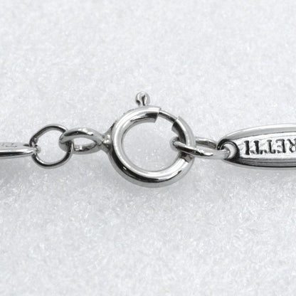 Tiffany & Co By-the-yard 1P Diamond Elsa Peretti Pt950platinum X Diamond Ladies