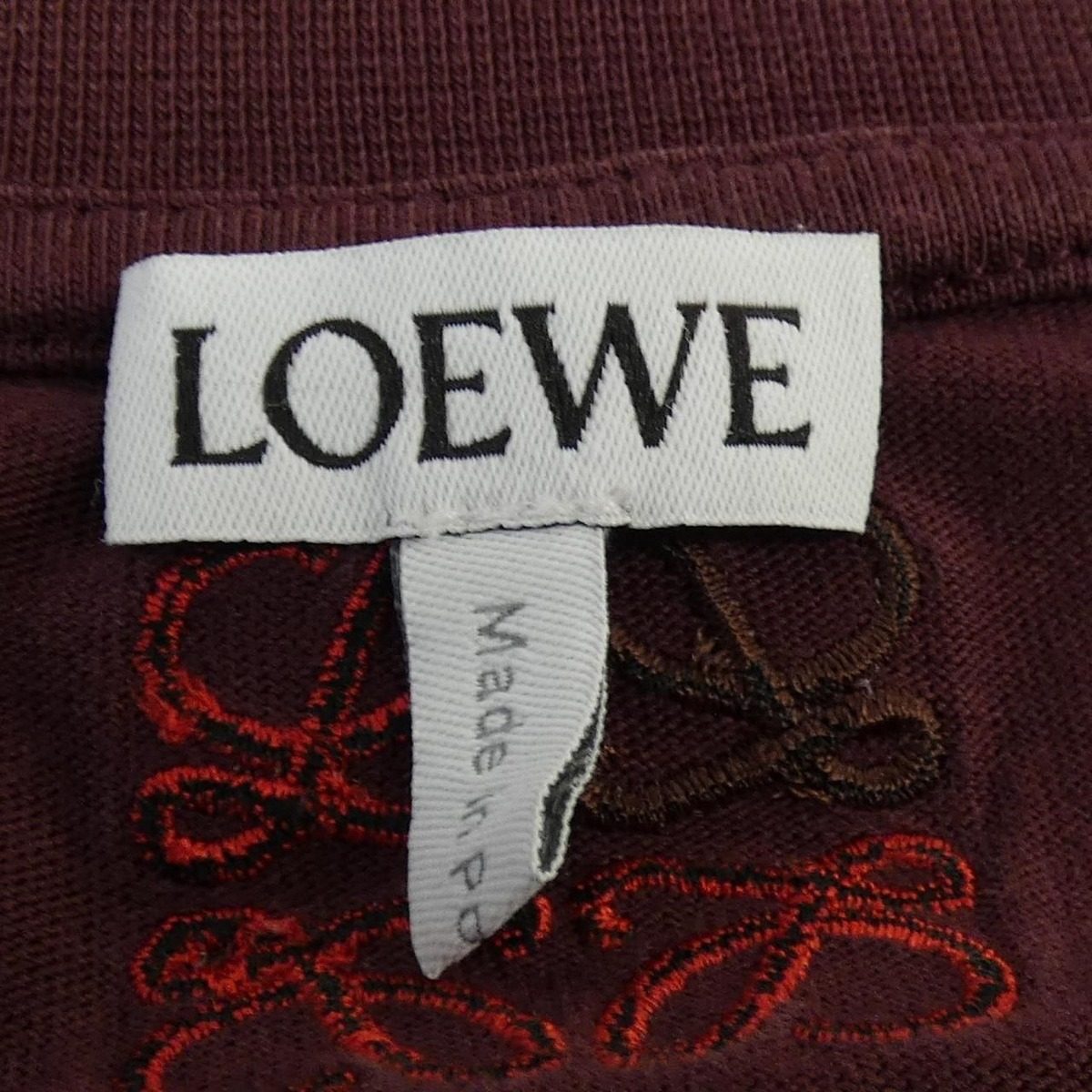 Loewe Anagram T-Shirt Red — view 5