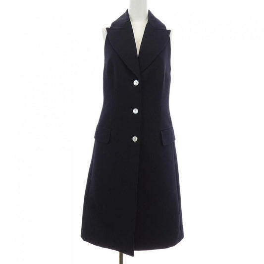 Hermes Long Vest Navy