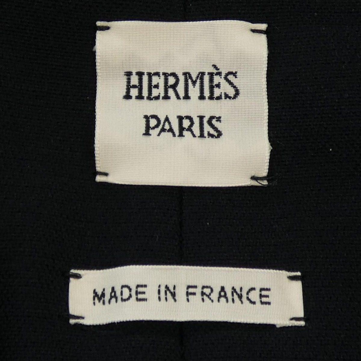 Hermes Long Vest Navy — view 5