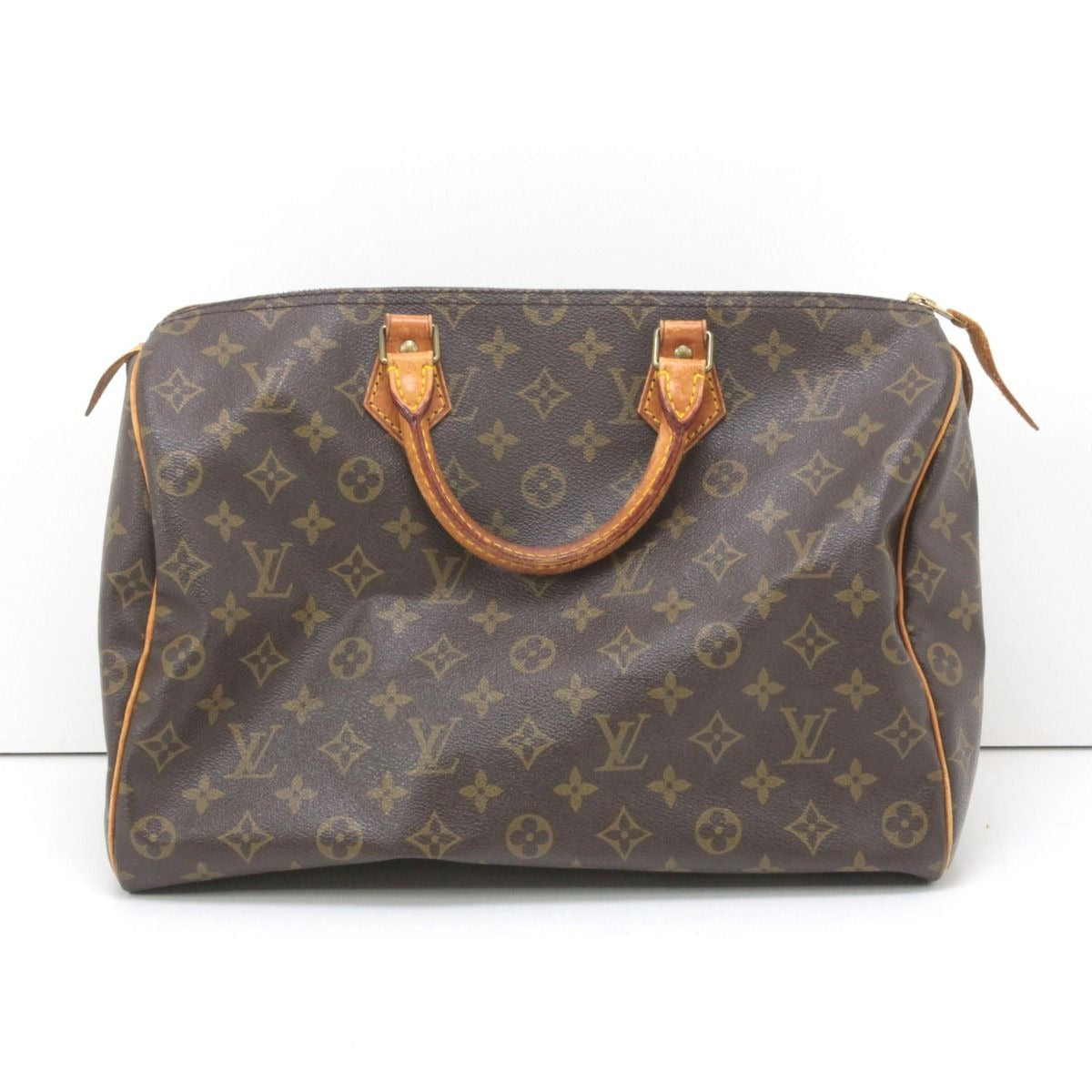 Louis Vuitton Monogram Speedy 35 Boston Bag
