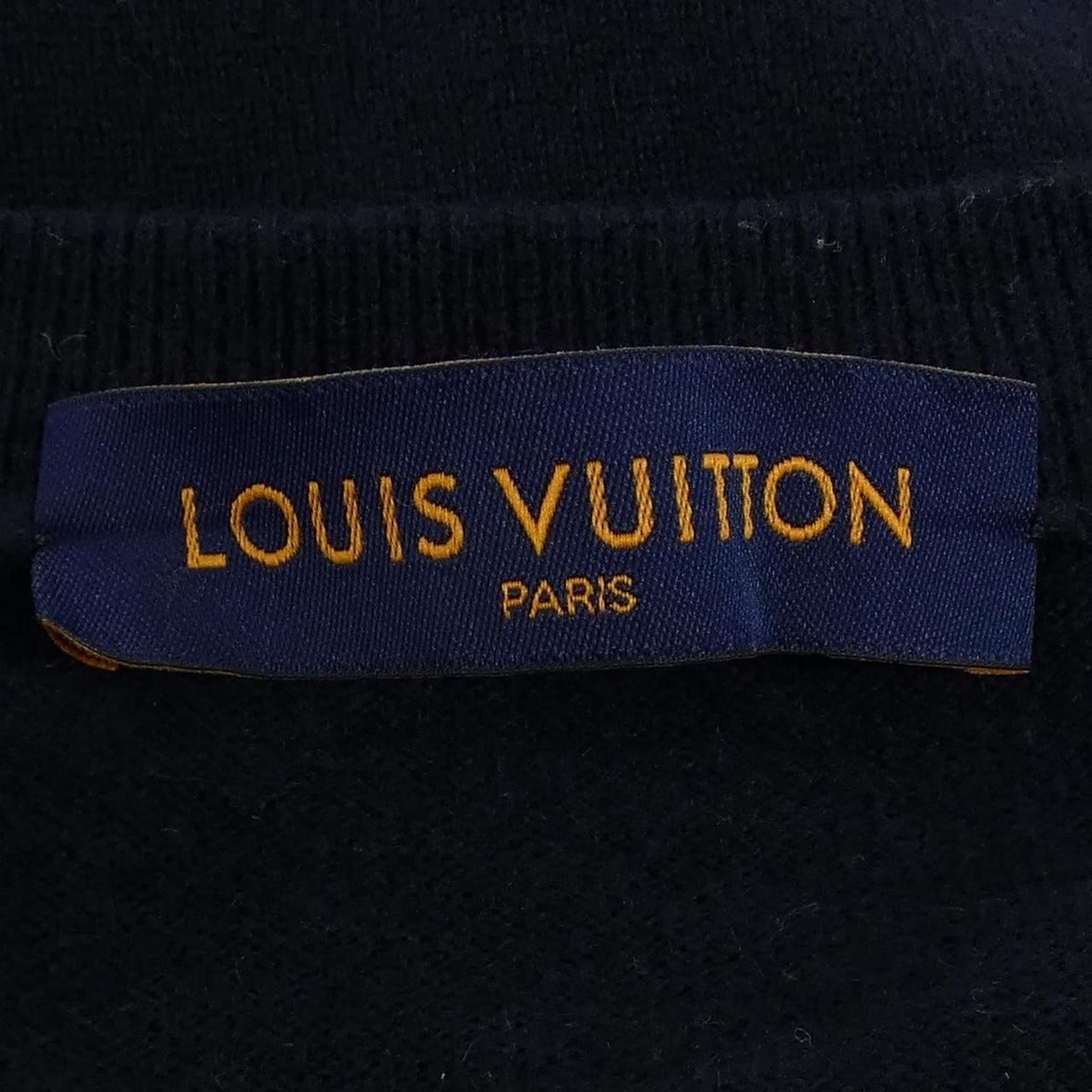 Louis Vuitton Intarsia Jacquard Graphic Cashmere Neck Knit Sweater — view 4