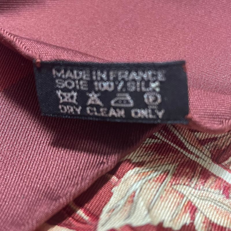 Hermes Similar Hermes Carré 90 LA Prairie Grasslands Scarf 100% Red Silk Carré